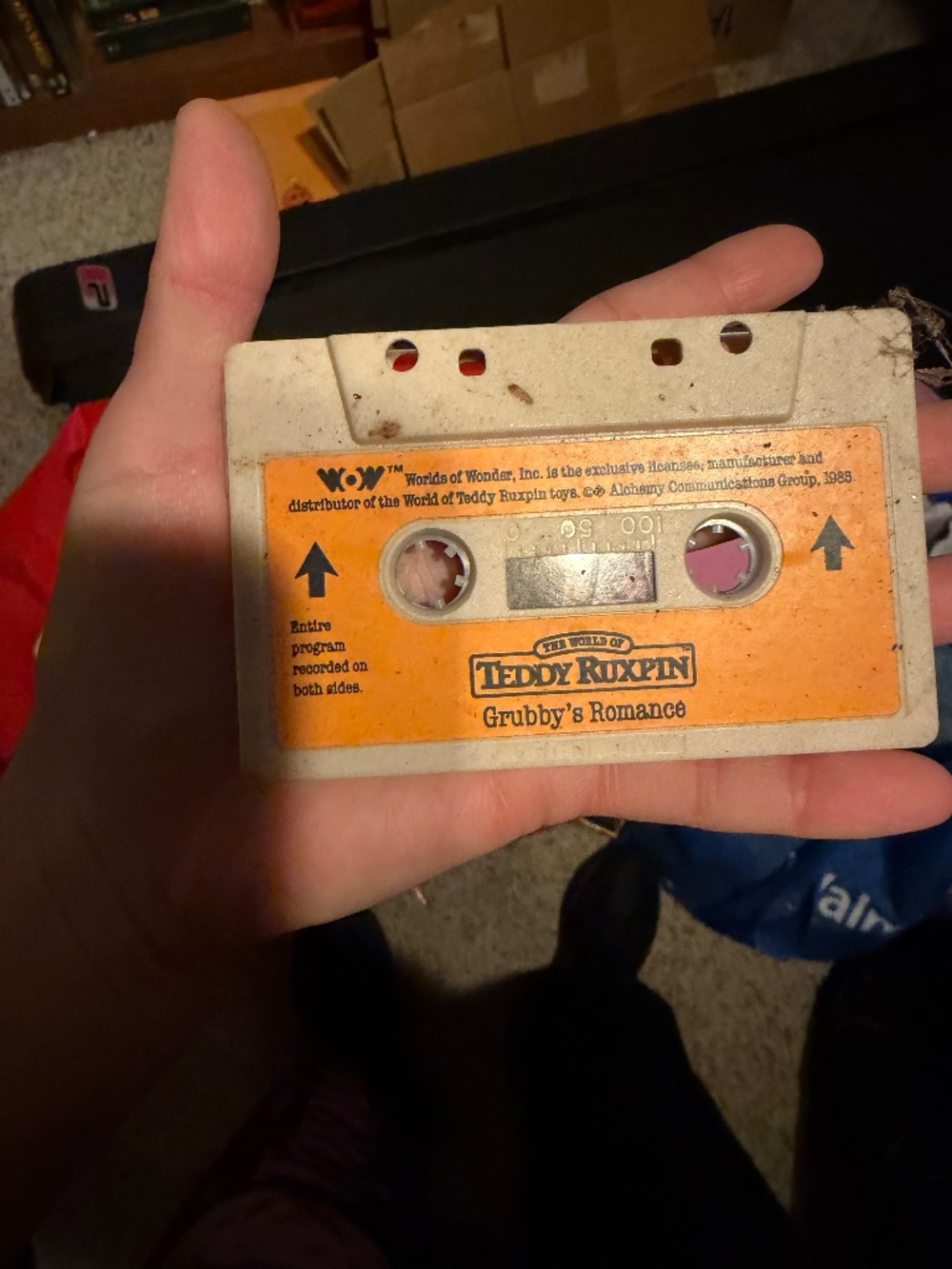 Teddy Ruxpin's Grubby's Romance Tape